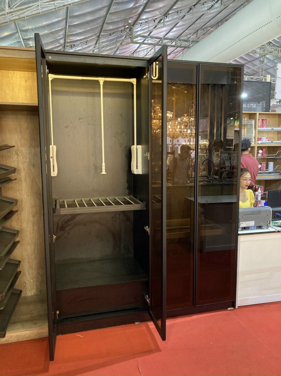 Cánh kính cửa mở GD05